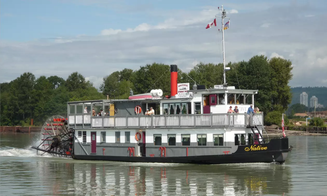 Friday or Saturday Night Cruise for One, Two, or Four from Paddlewheeler Riverboat Tours (Up to 45% Off) - Primary Image