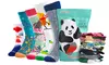 One-Month Subscription for Men's, Women's, Tween, or Kids' Socks from Sock Panda (Up to 50% Off)
