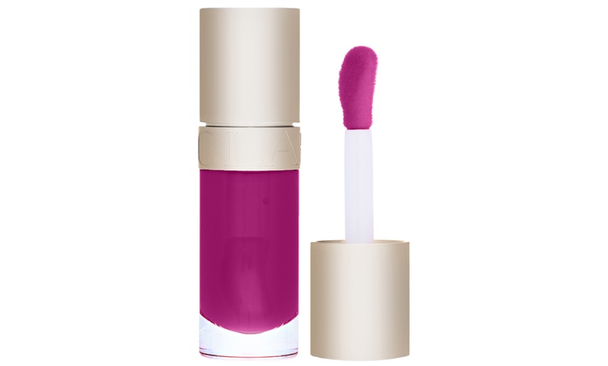 Image 6: Clarins Lip Comfort Oil; Two-Pack, choice of shades