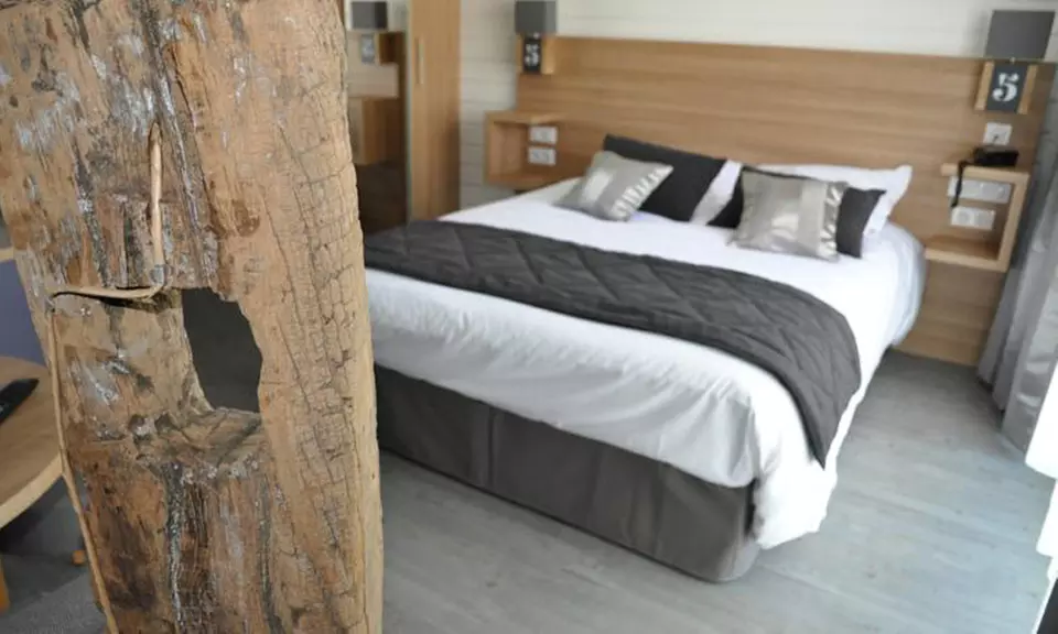 Normandie : chambre double pour 2 avec petit-déjeuner et dîner