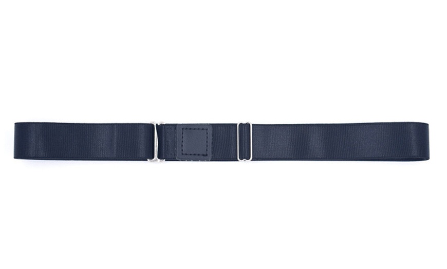 Image 2: Anti Slip Crease Proof Shirt Belt