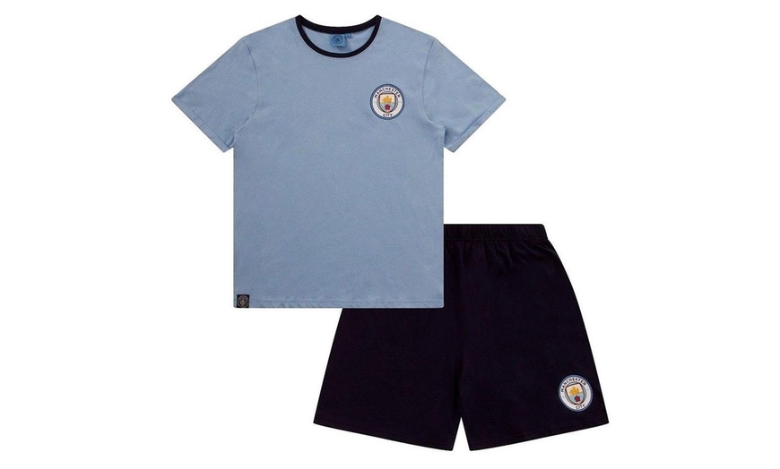 Image 5: Boys' Short Football Pyjamas