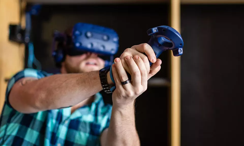 30- or 60-Minute Virtual Reality Experience for One or Two at Derezzed Virtual Reality (Up to 36% Off) - Primary Image