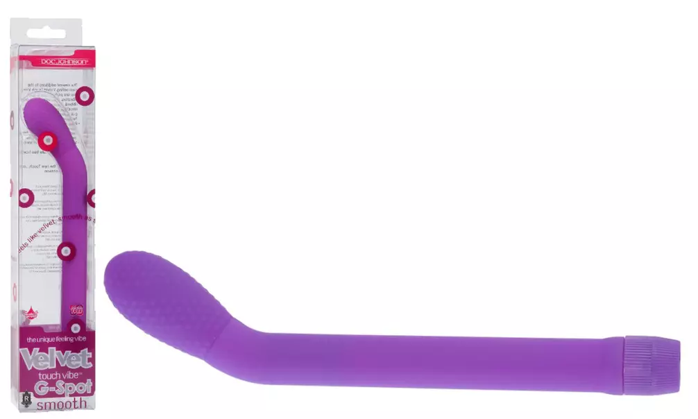 Doc Johnson Velvet Touch G-spot Vibrator - Second Medium