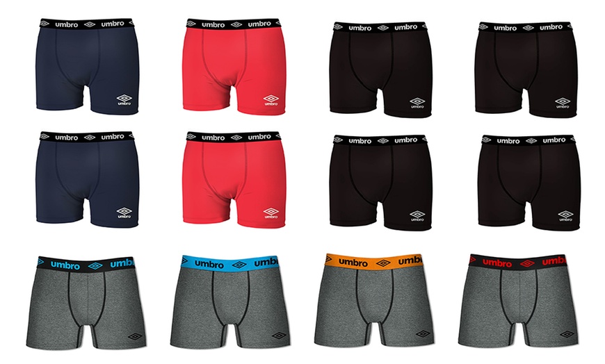 Image 1: Umbro Men's Boxers Multi-Pack