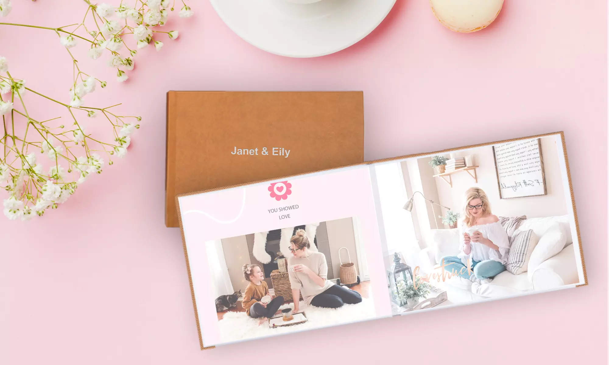 One, Two, or Three Copies of Lay Flat Deluxe Hardcover Photobooks from Photobook Canada (Up to 88% Off). - Primary Image