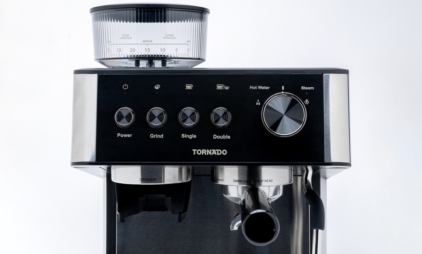 Image 2: Machine à expresso semi-automatique Tornado (20 bars)