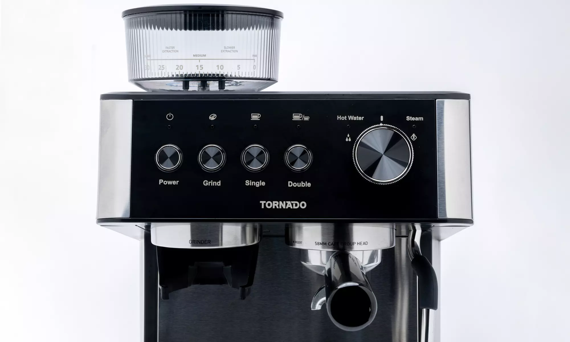 20‑Bar Home-Barista Espressomaschine mit Portafilter