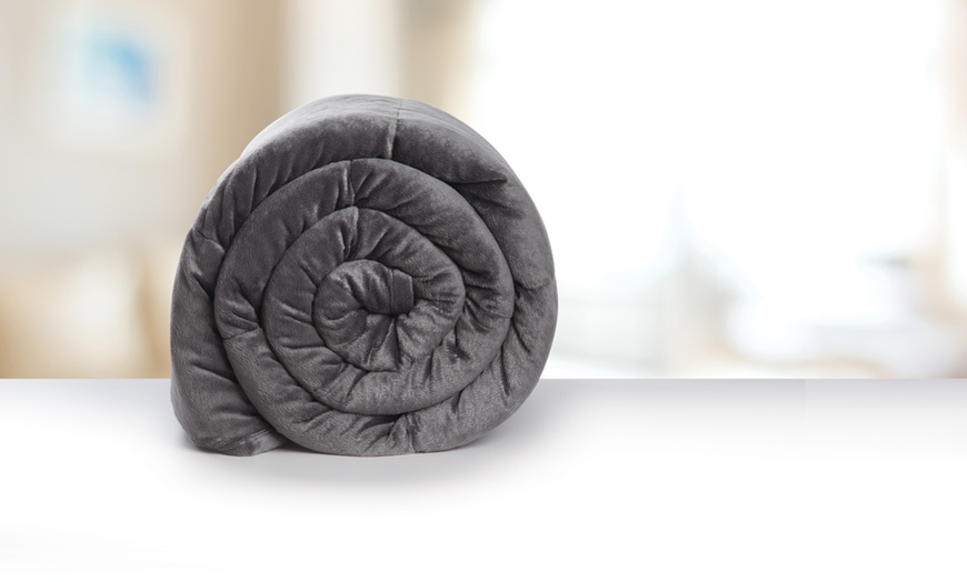 Sharper Image Weighted Blanket Groupon