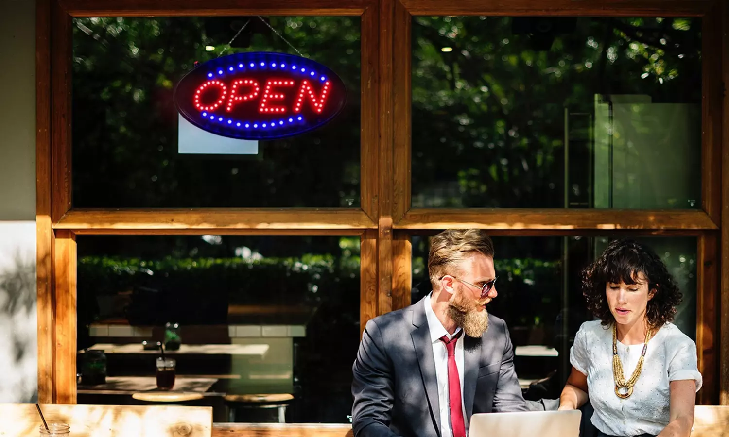 iMounTEK LED Neon Open Sign - Primary Image