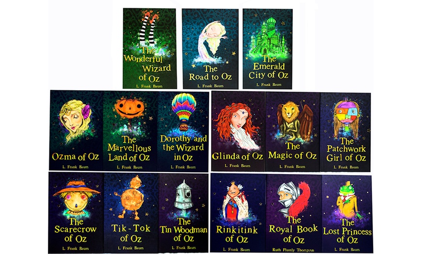 Image 3: The Wizard of Oz 15-Book Box Set