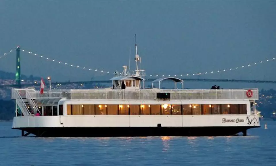 Dinner Cruise for One, Two, or Four at M. V. Burrard Queen (Up to 35% Off) - Primary Image
