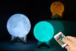 Globrite 3D-LED-Lampe in Mondform in der Größe und im Modell nach Wahl, optional mit Farbwechsel - Second Medium