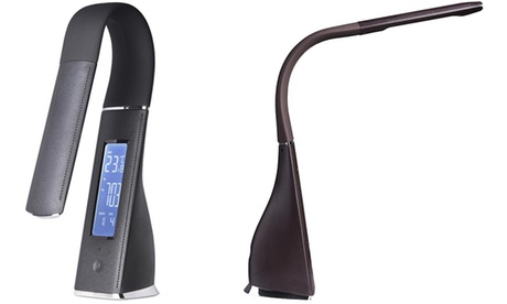 Lampada pieghevole da scrivania Oem, multifunzione, dotata di luce a LED e disponibile in 2 colori