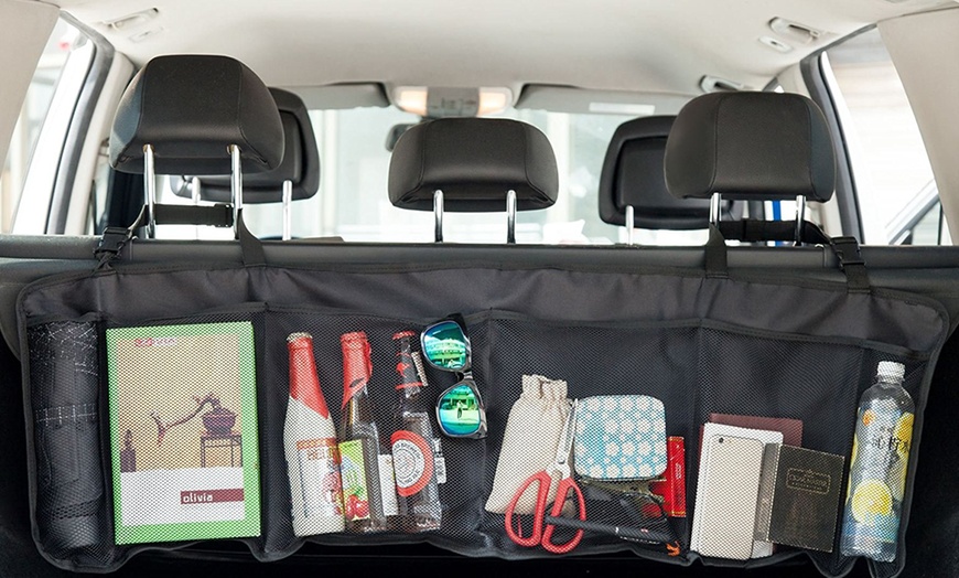 Image 1: Hanging Car Boot Organiser