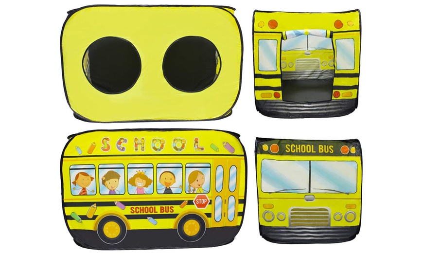 Image 7: School Bus Foldable Play Tent