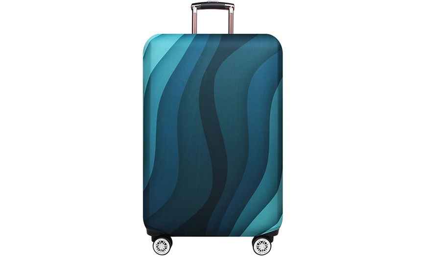 Image 7: One or Two Dust-Resistant Elasticated Suitcase Covers