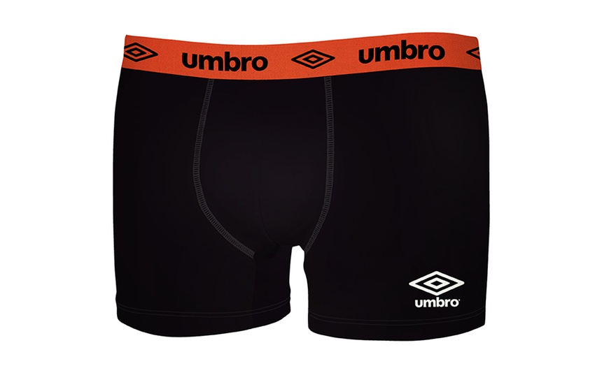 Image 5: Umbro Men's Boxers Multi-Pack