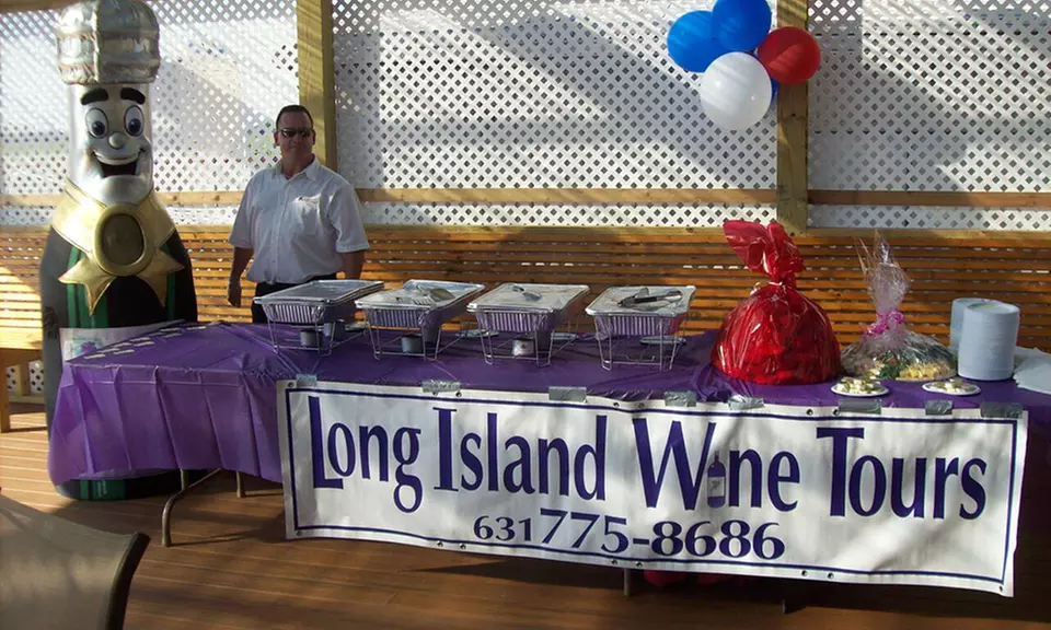 Wine Tour for Two with Buffet Lunch from Long Island Wine Tours ( 44% Off)     - Primary Image