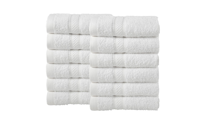 Image 70: 100% Cotton Towel Set