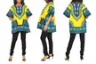 Women's One Size Dashiki Top with Front Pockets - Second Medium