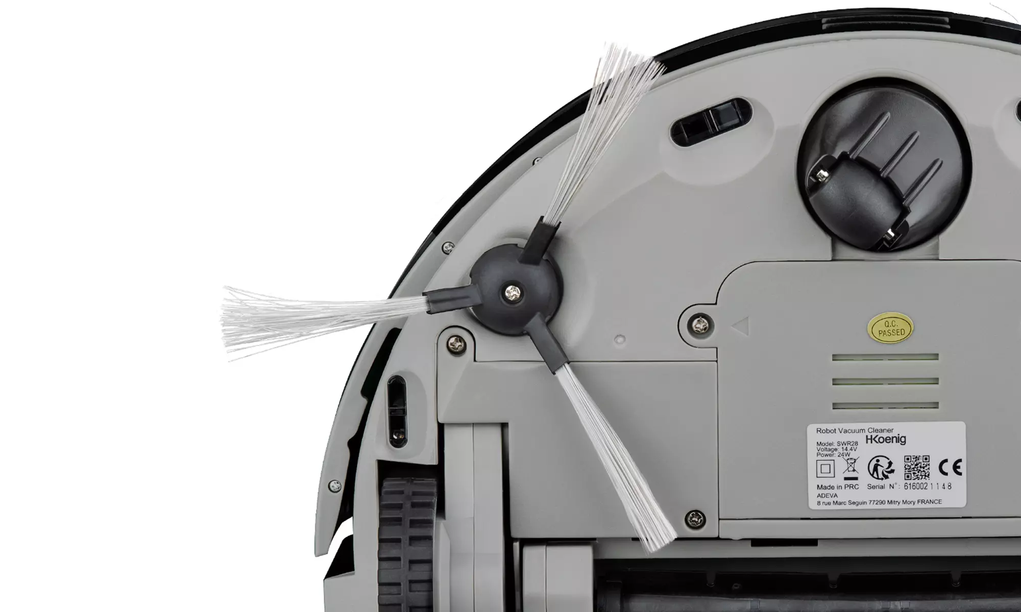 Aspirateur robot intelligent H.Koenig jusqu'à 90 minutes d'autonomie - Second Medium