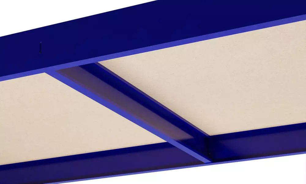 Étagère de rangement polyvalente en métal pour charges lourdes