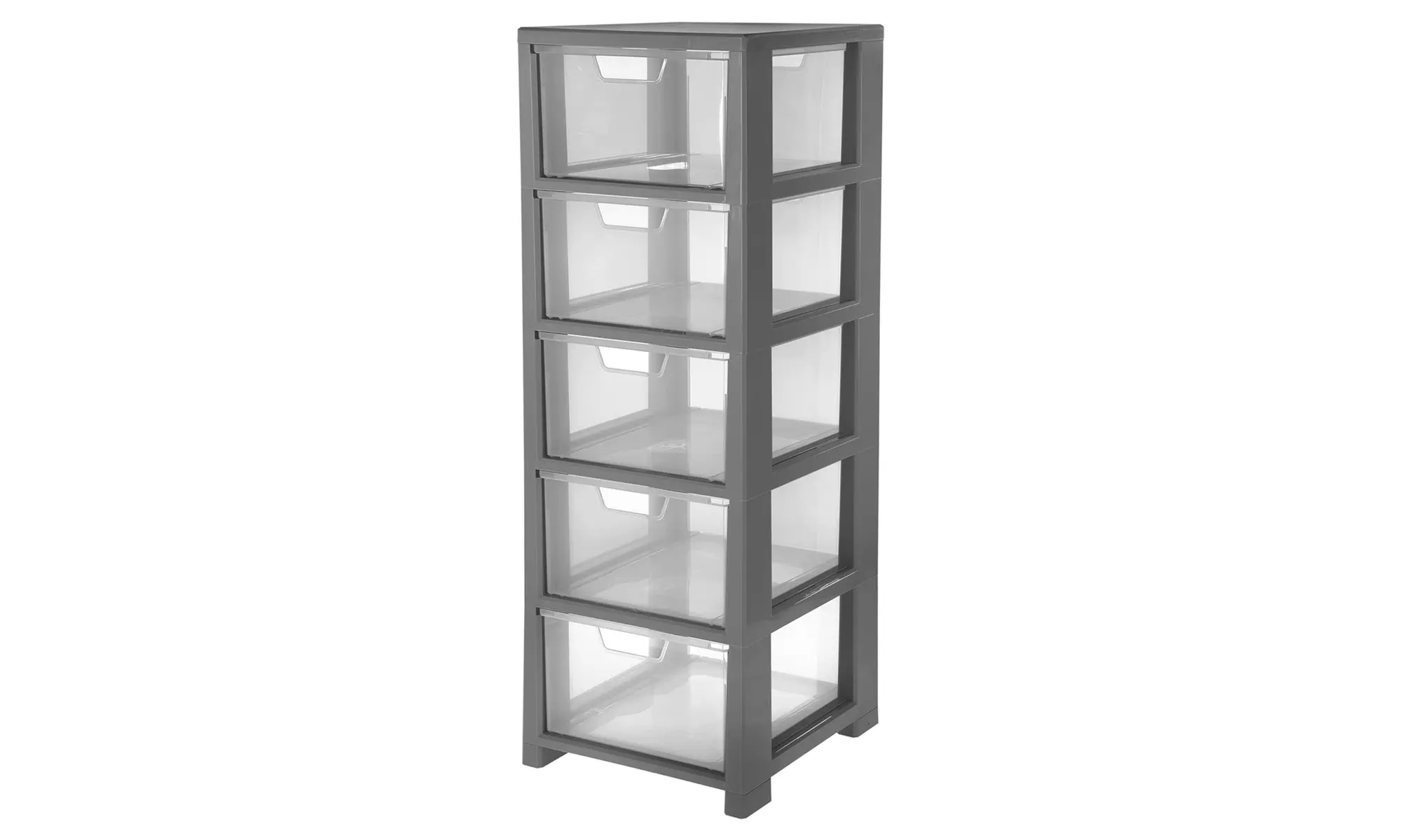 Etagère de rangement en plastique, 3, 4 ou 5 tiroirs, ultra pratique - Second Medium
