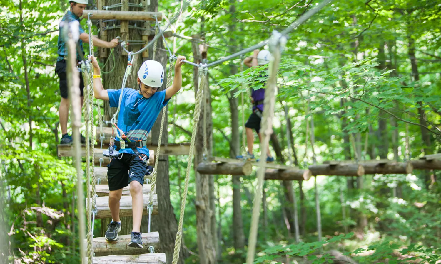 C$49 for Zip Line Aerial Game Trek at Treetop Trekking (C$67.79 Value). Three Locations Available. - Primary Image