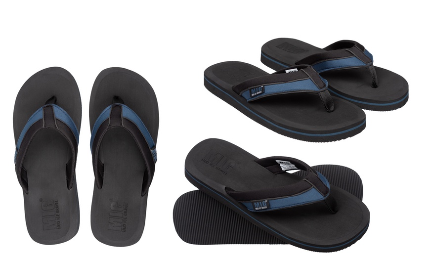 Image 7: MIG Men's Classic Flip Flops