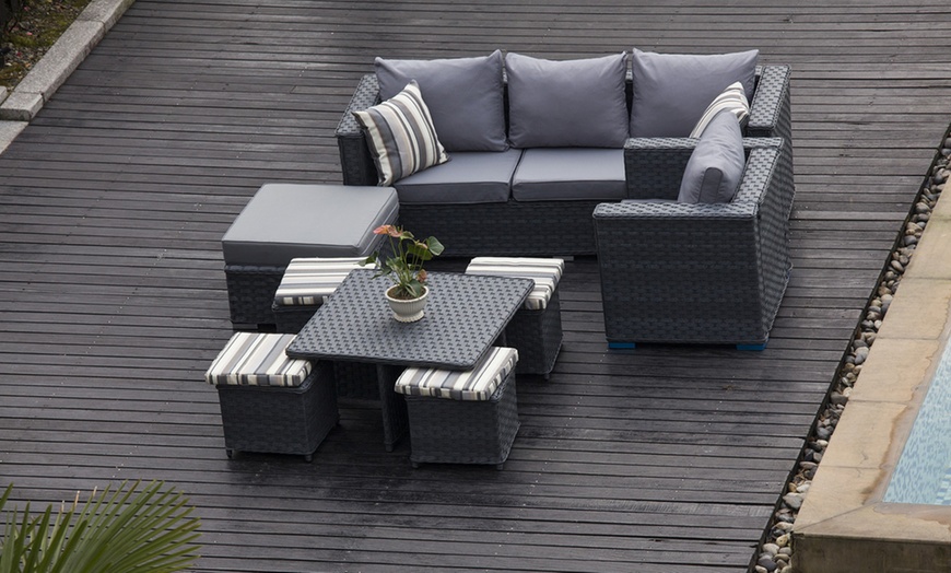 Image 4: Monaco Rattan Sets, Three Colours
