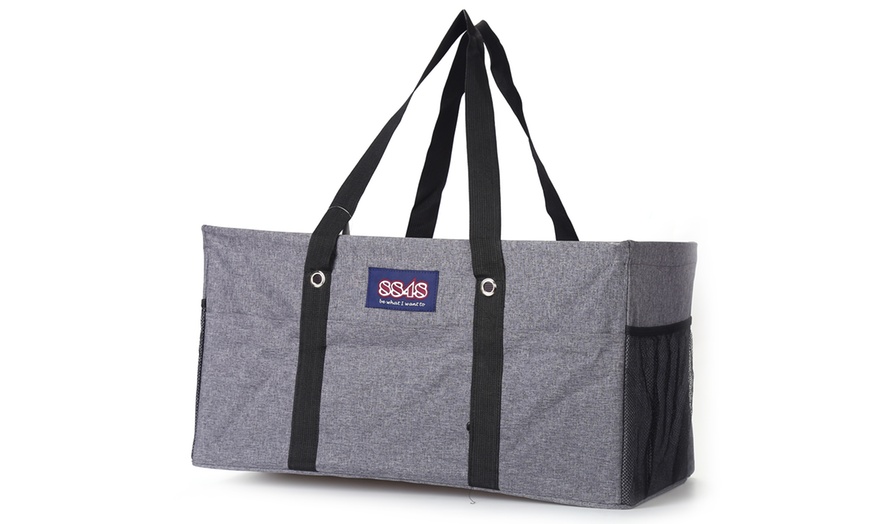 Reusable and Collapsible Grocery Shopping Utility Tote Bag | Groupon