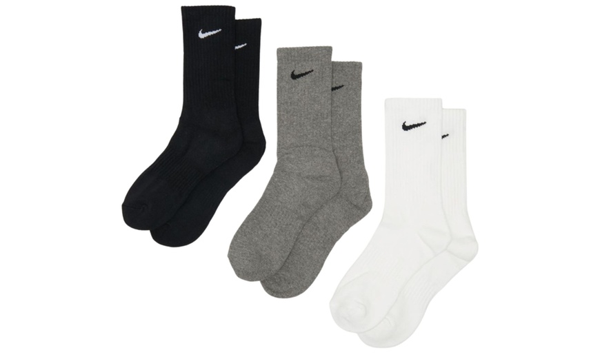 Image 2: Three Pairs of Nike Mens Everyday Socks  