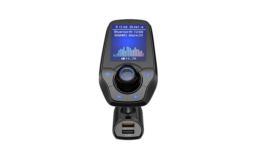 Image 4: Aquarius Bluetooth FM Transmitter 1.8'' Screen