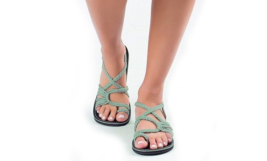 Image 4: Women's Rope Sandals