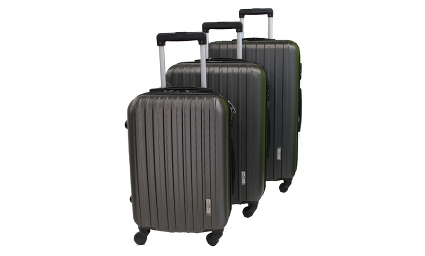 Image 9: Set 3 valises ABS Umberto Ravelli 