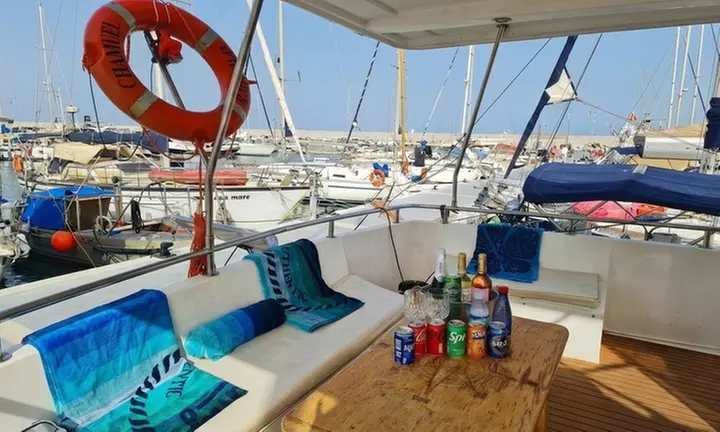 Crucero de 2 horas en yate para avistamiento de delfines con bebida