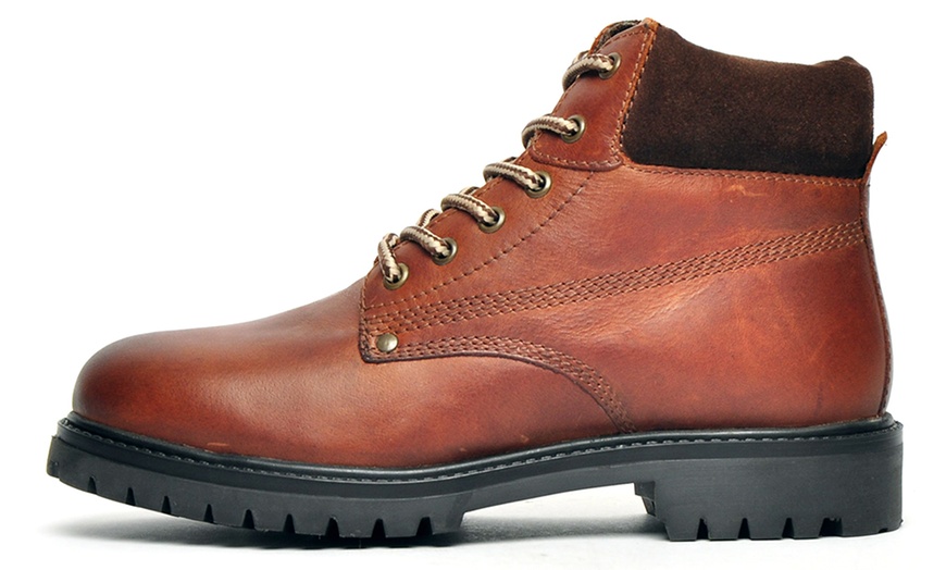 Image 1: Red Tape Baxter Mens Leather Boots

