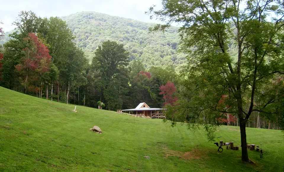 2- or 3-Night Log Cabin Stay for Up to Eight at Randall Glen in Greater Asheville, NC. Combine Up to 6 Nights. - Primary Image