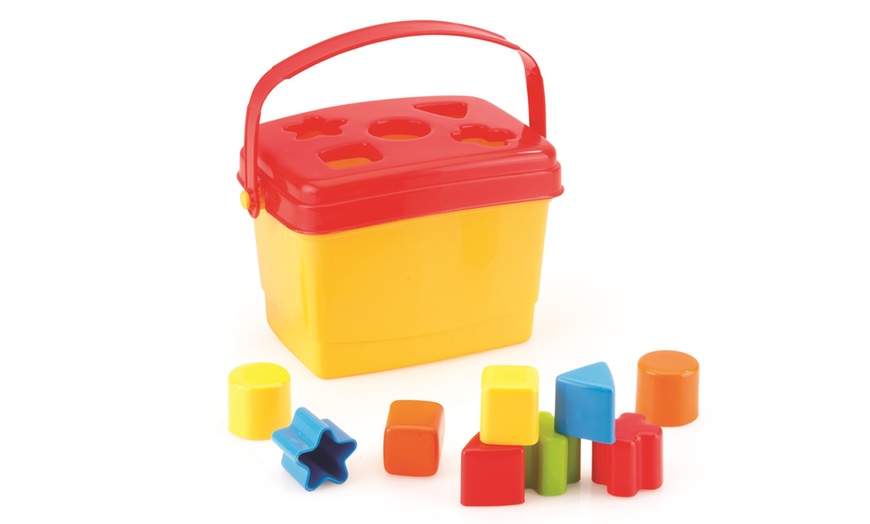 Image 3: Kids' Shape Sorter Bucket