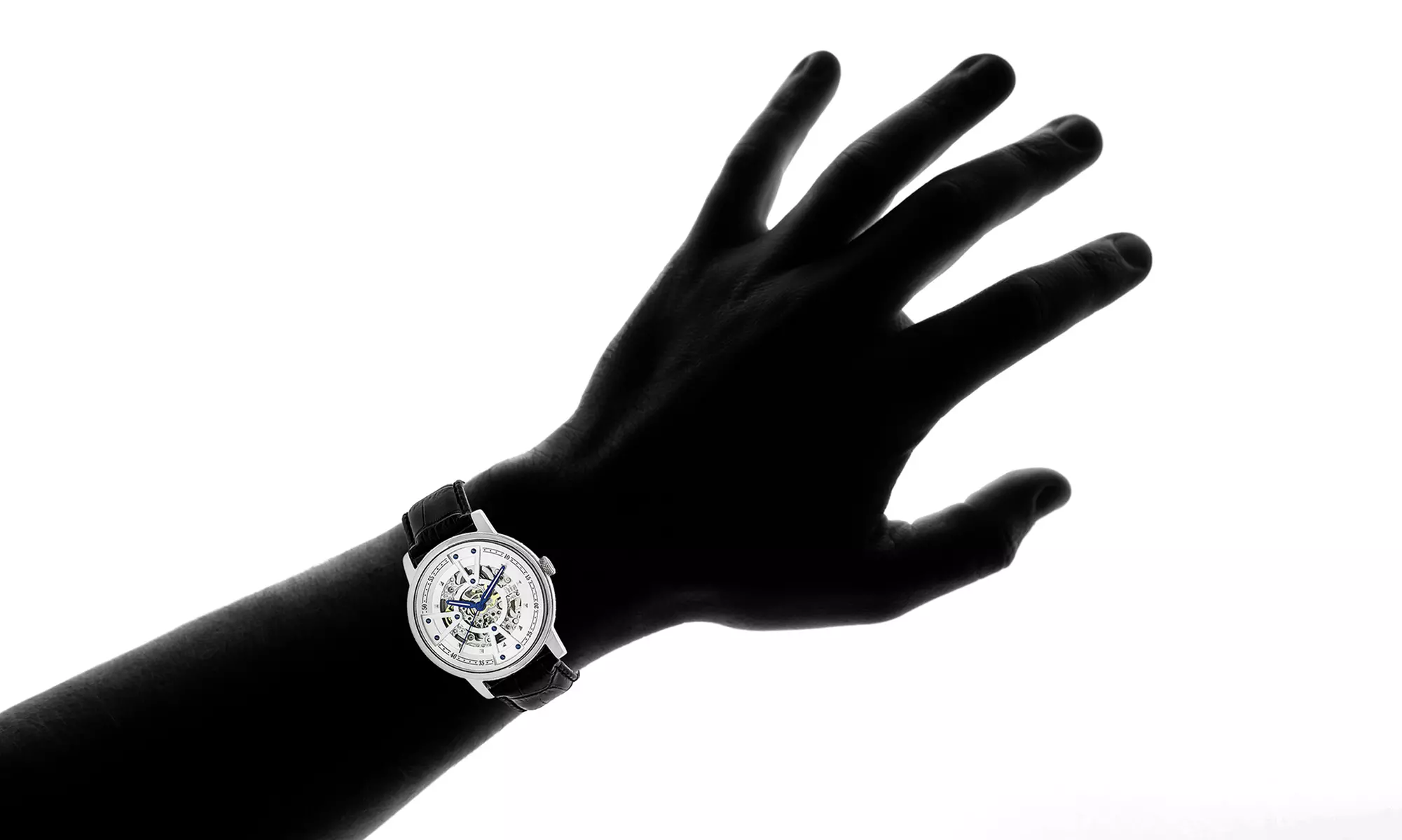 Reign Belfour Men's Skeleton Dial Watch - Second Medium