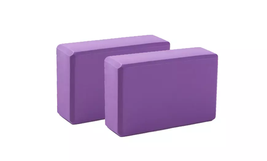 Image 8: Two Yoga Brick Blocks