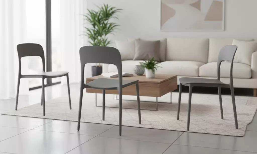 Set di 4 sedie da esterno