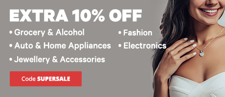 10% off Grocery & Alcohol | Auto & Home Appliances | Jewellery & Accessories | Fashion | Electronics