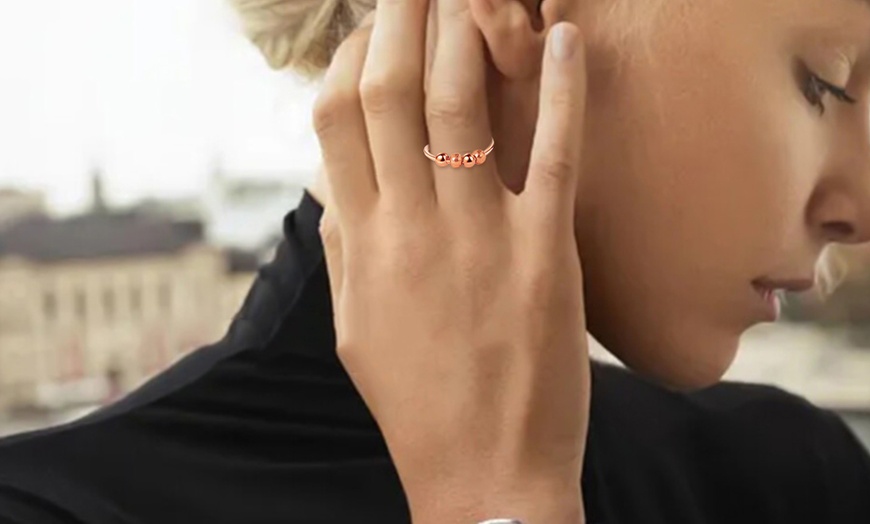 Image 10: Stress-Relieving Spinner Rings with Adjustable Designs