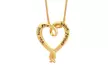 18K Gold Plated Inspirational "You Hold My Heart Forever" Necklace - Second Medium