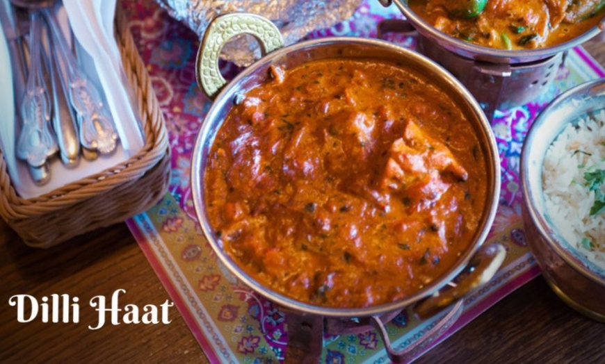 Image 3: Indulge in a Flavorful Indian Feast at Dilli Haat Bournemouth