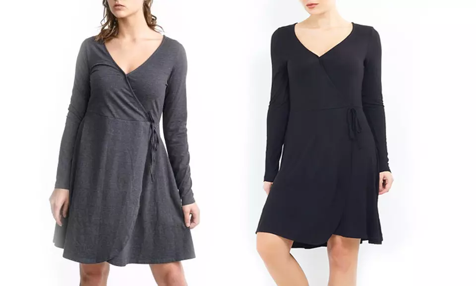 Robe portefeuille Jersey Bravesoul - Primary Image