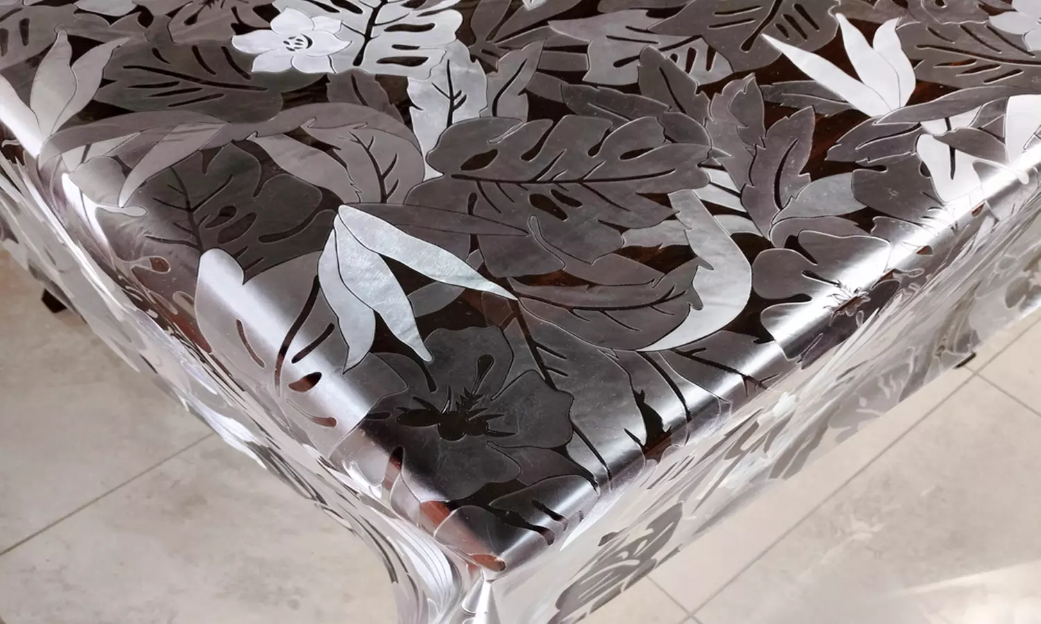 Tovaglia in PVC Operato impermeabile