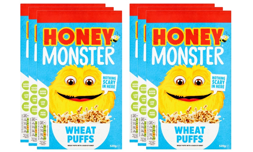 Image 1: Honey Monster Wheat Puffs